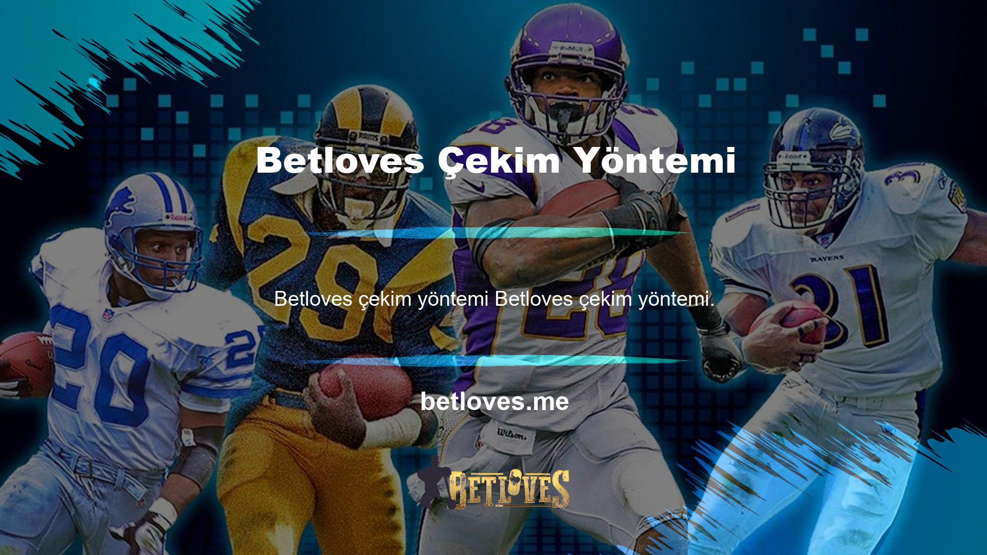 Çekim teknolojisi kullanıcılara sunulmadan önce, Betloves çekim yöntemi güvenlik, hız ve sadelik açısından gözden geçirilmiştir ve müşteri için ideal teknoloji olacaktır